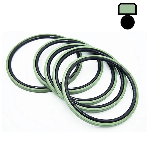 Seliau Rod Piston Hydrolig Efydd wedi'u Llenwi PTFE